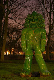 Amsterdambynight Rembo Rembrandtpark Amsterdam Nacht