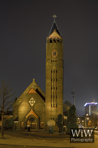 Amsterdam night Vredeskerk amsterdambynight